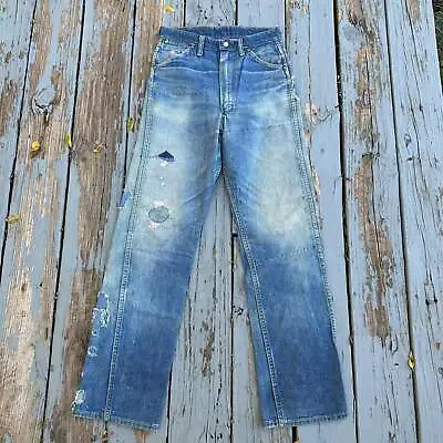 Vintage 1960’s Wrangler Blue Bell Denim Jeans 27” X 30” • $250