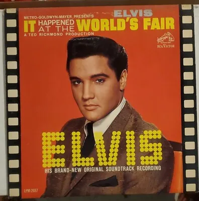 ELVIS PRESLEY It Happened At The World's Fair  Living Stereo  RCA LSP-2697 1ST  • $55