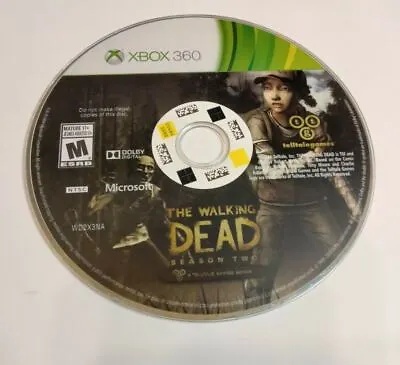 $5.25 • Buy The Walking Dead: Season Two (Microsoft Xbox 360, 2014)
