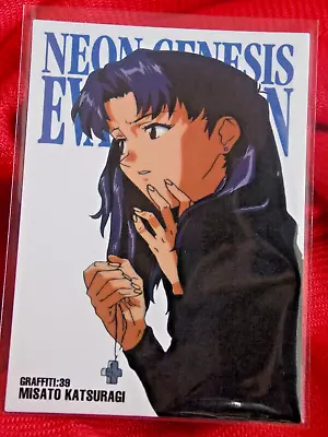 1997 Evangelion Part 2 Misato Katsuragi Trading Card Gr39 Bandai Uk 🚚 Anime • £6.99