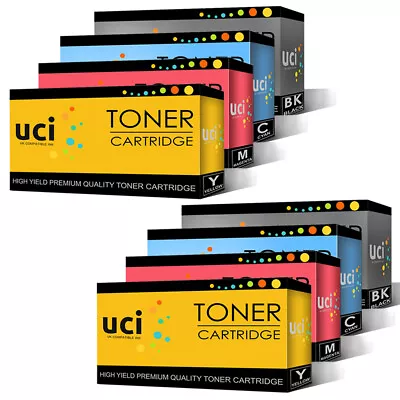 8 Toner Cartridge For Samsung CLP-368 CLX-3305 SL-C410W SL-C467W  CLP-360 • £68.39