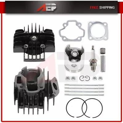 Cylinder Piston Gasket Head Top End Kit Fits Yamaha PW50 60cc 1981-2009 • $41.39