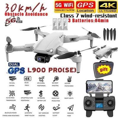 $177.29 • Buy 5G 4K WiFi FPV Wireless Drones HD Camera With GPS Selfie Brushless RC Quadcopter