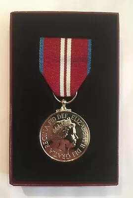 Queen's Diamond Jubilee Medal Full Size 1952-2012 As Issued With Box • £33