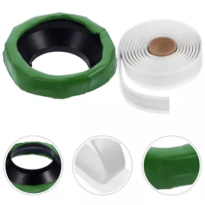  Toilet Flange Seal High Viscosity Nano Rubber Mud Bathroom Bowl Gasket • £18.69