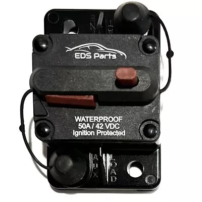 50 - 250 A Resettable Circuit Breaker Fuse Car Marine Trolling Motors Boat Solar • $16.99