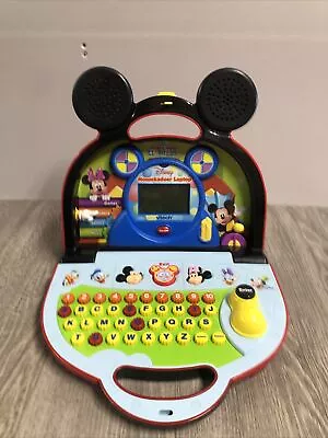 VTech Mickey Mouse Clubhouse MOUSEKADOER Laptop 12 Learning Activities Games D6 • $38