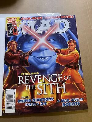 MAD MAGAZINE #454 JUNE 2005 REVENGE OF THE SITH STAR WARS VG W/mailer Ship Incl • $12.90