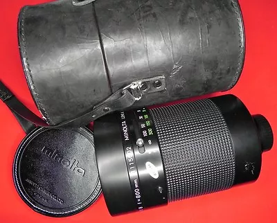 Minolta 800mm F8 Mirror Lens  #1115602  .......... Minty • $1760