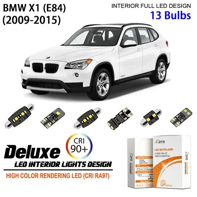 13 Bulbs LED Interior Light Kit For BMW X1 E84 2009-2015 White LED Light Bulbs • $22.50