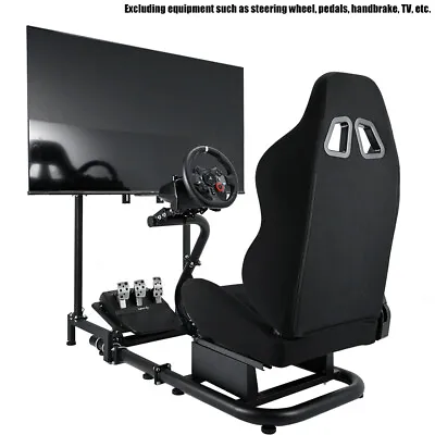 Dardoo G29 Racing Simulator Cockpit With TV Stand Fit Logitech G920 Thrustmaster • £125.99