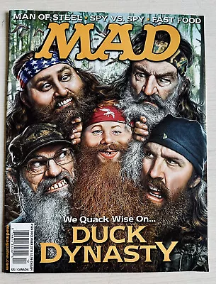 MAD Magazine #524 December 2013 Duck Dynasty Parody Man Of Steel Fast Food • $7.99