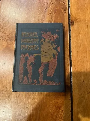 Antique Rexall Nursery Rhymes Book 1905 Small Book Children's Book Vintage • $34.99