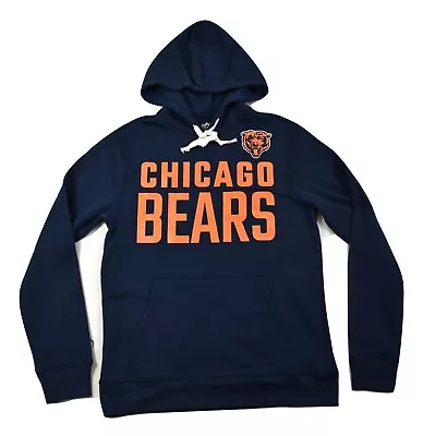 NFL Team Apparel Mens Chicago Bears Pullover Hoodie New M L XL 2XL • $19.99
