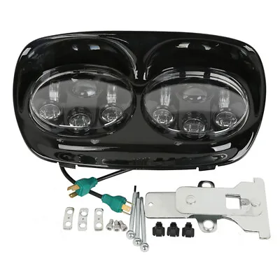 5.75  Dual LED Headlight Projector Fits For Harley Touring Road Glide 1998-2013 • $119.80