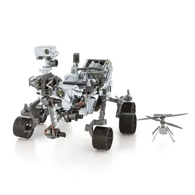 MMS465 PERSEVERANCE & INGENUITY HELICOPTER MARS ROVER Metal Earth 3D Model Kit • $24.95