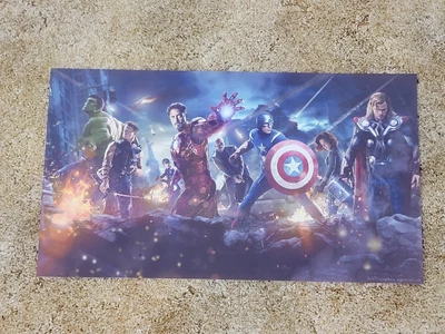 $0.99 • Buy The Avengers Silk Fabric Poster 24  X 13.5 