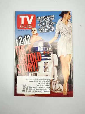 TV Guide November 24 2001 R2d2 The Untold Story Houston Texas Edition • $0.99