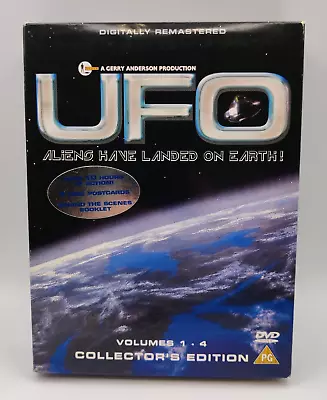 UFO Volumes 1 To 4 Collector's Edition Box Set DVD  Gerry Anderson. • £19.90