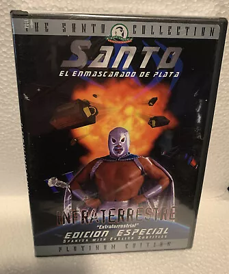 $15 • Buy Santo El Enmascarado De Plata (Brand New DVD)  El Hijo Del Santo Infraterrestre