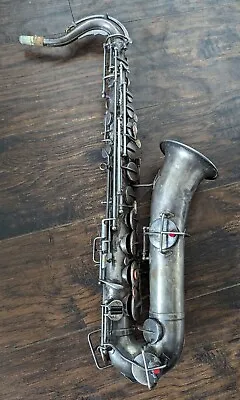 Vintage Selmer New York Low Pitch Silver Saxophone  • $294.95