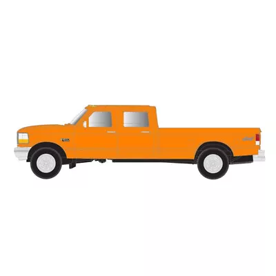 Atlas Model Railroad 60000157 N 1992 Ford F250 / F350 Truck Set Safety Orange • $27.95