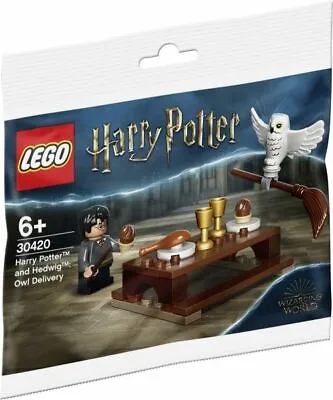 LEGO Harry Potter And Hedwig Owl Delivery Set. 30420. PolyBag. RARE. SEALED. • $13.30