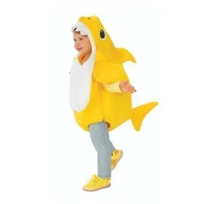 Baby Shark Family Fancy Dress Boys Girls Toddler Halloween Costume Jumpsuit • £12.99