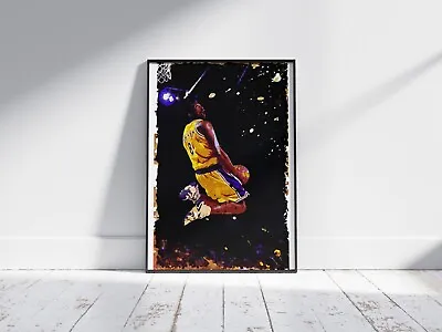 Kobe Bryant - Lakers- NBA - Wall Digital Vector Art Poster Home Decor • $6.45