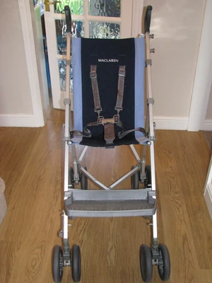 £285 • Buy Maclaren Major Elite Pushchair/buggy/stroller In Soft Blue
