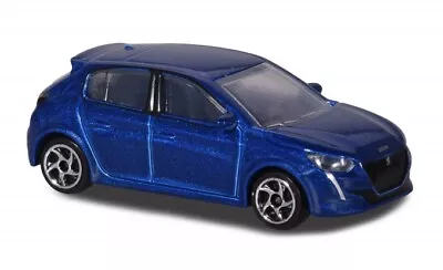 Majorette Peugeout 208 Blue Street Cars 1:64 Scale 3 Inch Toy Car • £7.25