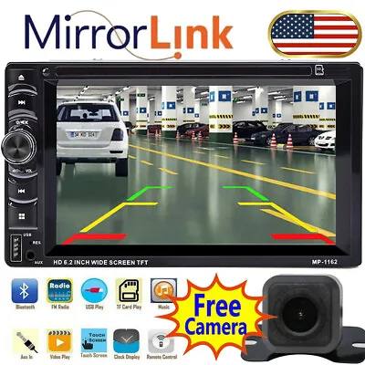 Car Stereo In-Dash CD MP3 Receiver W/ USB Auxiliary Input Mirror Link For GPS • $95.55