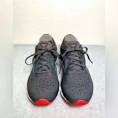 Men’s Shoes Mizuno Wave Sky 6 M J1GC220251 Grey Running Gym Exercise Sneakers • $59