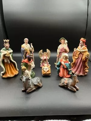 10pc. Vintage Nativity Ceramic Set No Chips Or Cracks On Any Pieces • $22.50