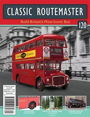 Hachette 1/12 Build The Classic Routemaster Britains Most Iconic Bus Issue 120 • £49.99