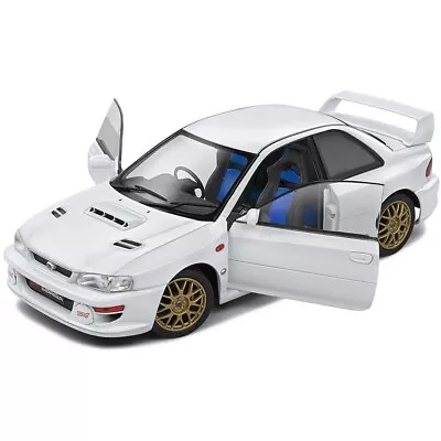 1998 Subaru Impreza 22B - White 1:18 Scale Diecast Model Car By Solido • $139.99