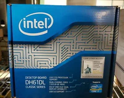 Intel Core I7 DH61DL Desktop Board • $99.99