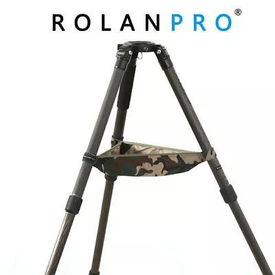 ROLANPRO Tripod Stone Pouch Bag Case For Benro Manfrotto Gitzo Triopod Velbon • £19.90