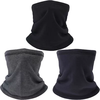 Winter Neck Warmer Gaiter Fleece Windproof Face Mask Cover Scarf For Men Women • $6.85