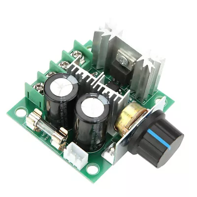 12-40V 10A PWM DC Motor Governor Stepless Variable Speed Control Switch Module❤ • £6.42