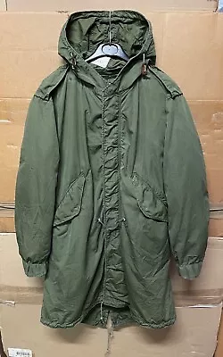 £999.99 • Buy Genuine Mega Rare Us Army M-51 M-1951 Fishtail Parka Super Ex Cond !!!!! X-small