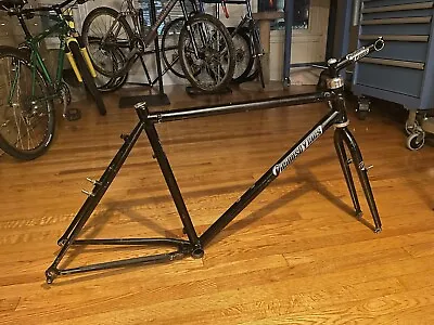 Vicious Cycles Vintage 26” Steel MTB Frame Fork Headset Made In USA Retro 20” • $825