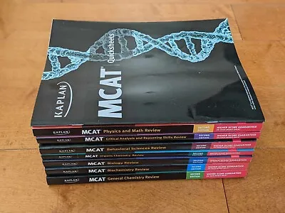 $40 • Buy Kaplan Mcat Prep 2nd Edition: Complete 7 Subject Review + Quick Sheets 