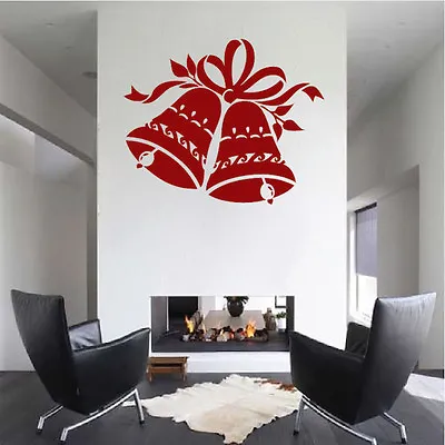 $68 • Buy Christmas Bells Wall Decals Christmas Window Stickers Christmas Decorations, H38
