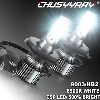 2x H4 LED Headlight Bulb 9003 High Low Beam 6500K For Mazda Protege 1995-2003 • $35.99