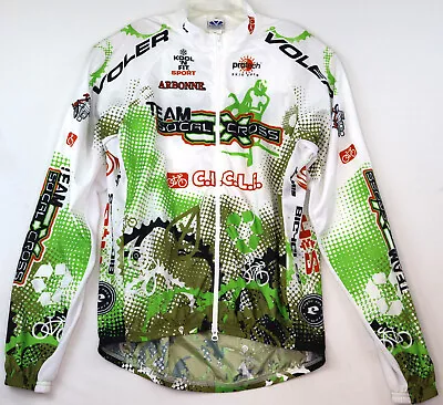 SoCalCross Cycling Jersey Men's Large By Voler L/S Vortex Ripstop Mesh • $24.99