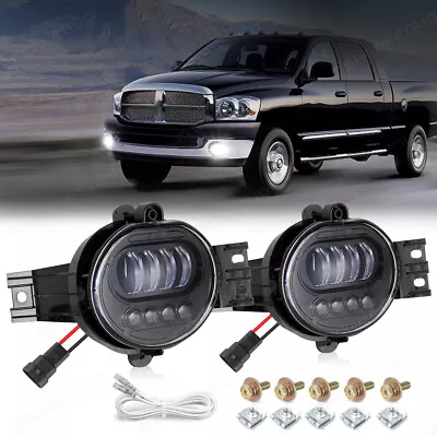 LED Fog Lights Bumper For Dodge Ram 1500 2002-2008 / 2500 3500 2003-09 Pickup • $94.99