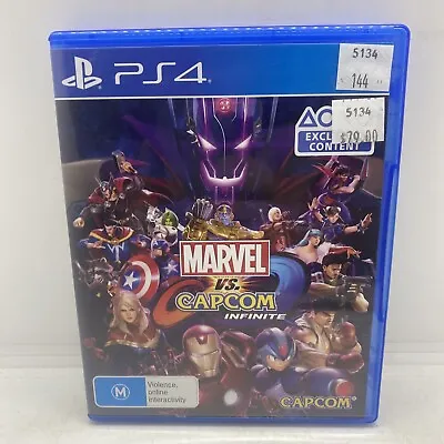 Marvel Vs Capcom: Infinite Sony PlayStation 4 PS4 Free Postage AU Seller • $37.99