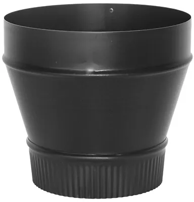 New Imperial Bm0074 6  X 4  Black Stove Pipe Heavy 24 Ga Reducer Fitting 2782241 • $16.49