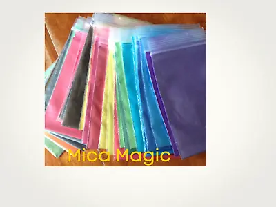 Mica Powder Pearl Pigments 10 X 1g Sample Bags Set Candle Making/ Cosmetics • £4.99